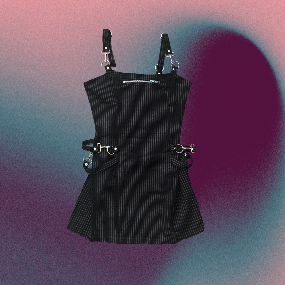 [SOLD] Lip Service Pinstripe Dress